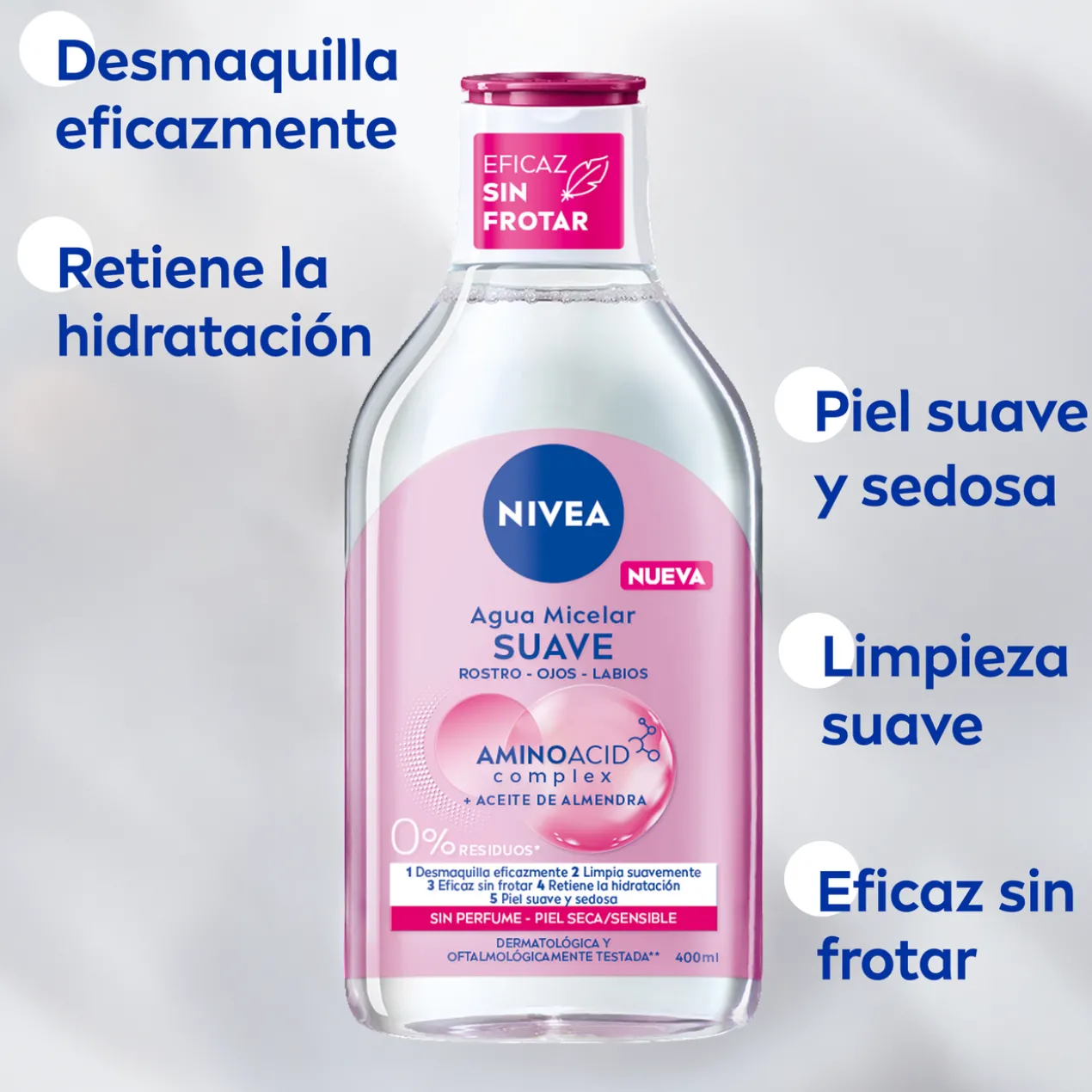 Água Micelar para Peles Secas