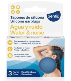 Água & Ruído Tampões de Silicone