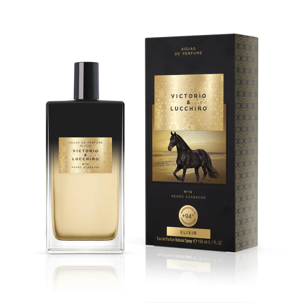 Águas Masculinas Nº15 Negro Azabache Elixir Eau de Parfum