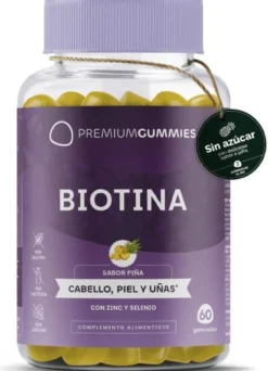 Gummies Biotina com Zinco e Selénio