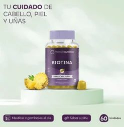 Gummies Biotina com Zinco e Selénio