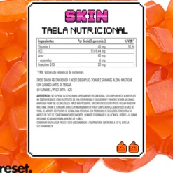 Gummies Skin Vitaminas Cuidado da Pele
