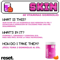 Gummies Skin Vitaminas Cuidado da Pele