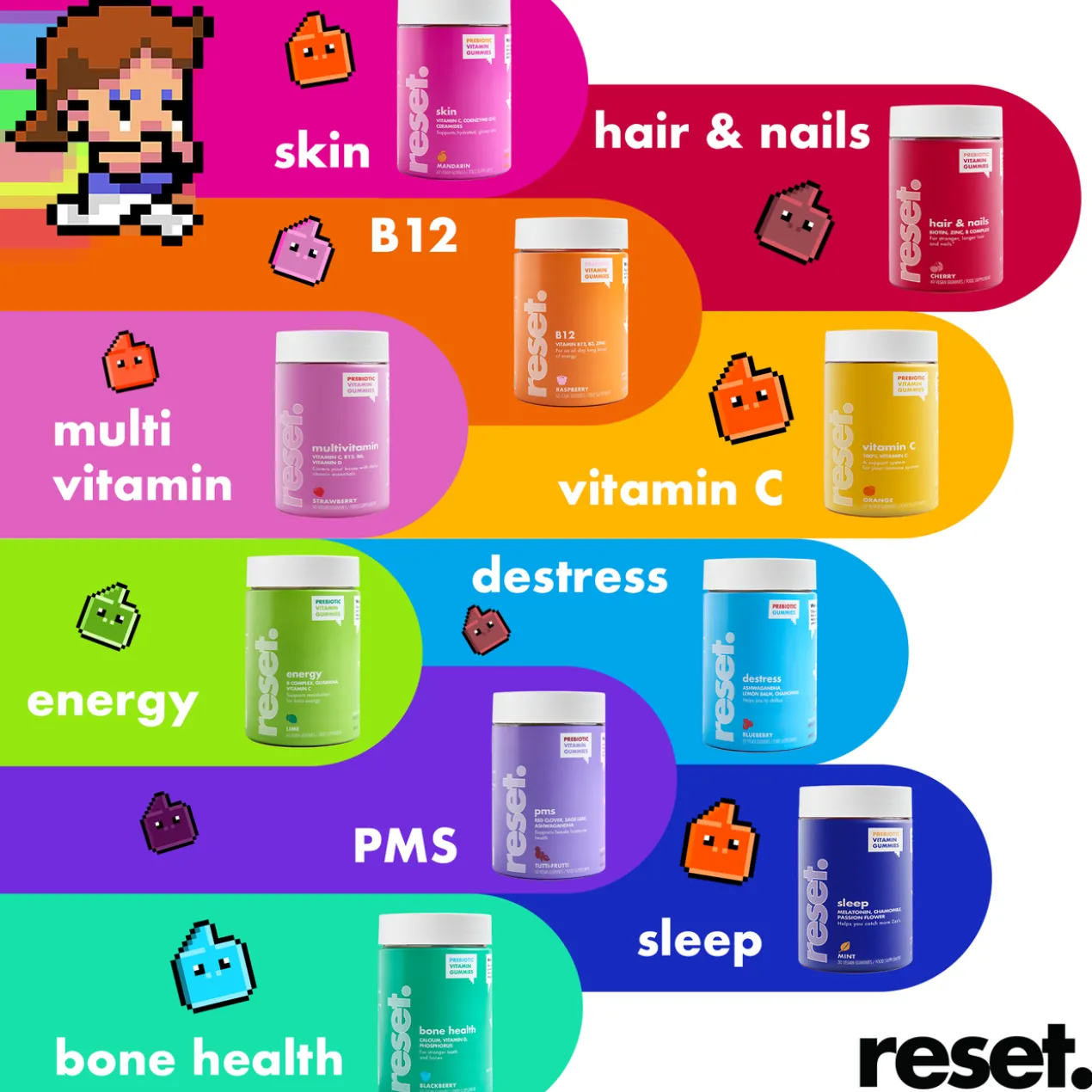 Hair & Nails Vitamin Gummies