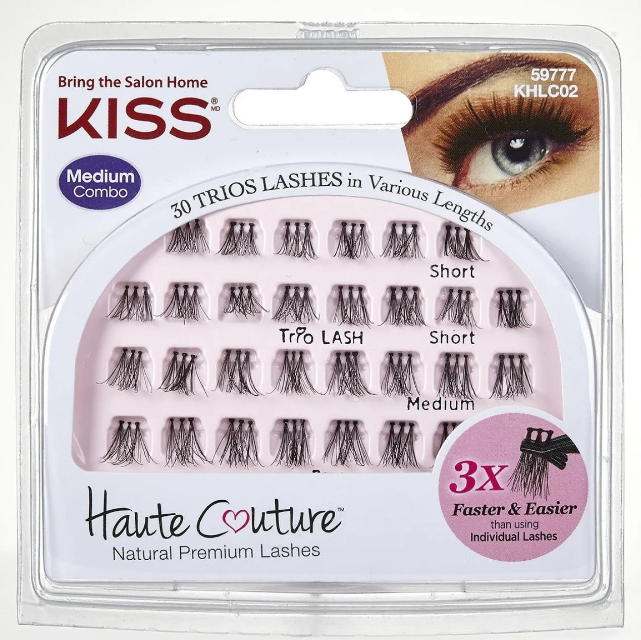 Haute Couture Trio Lashes Pestanas Postiças
