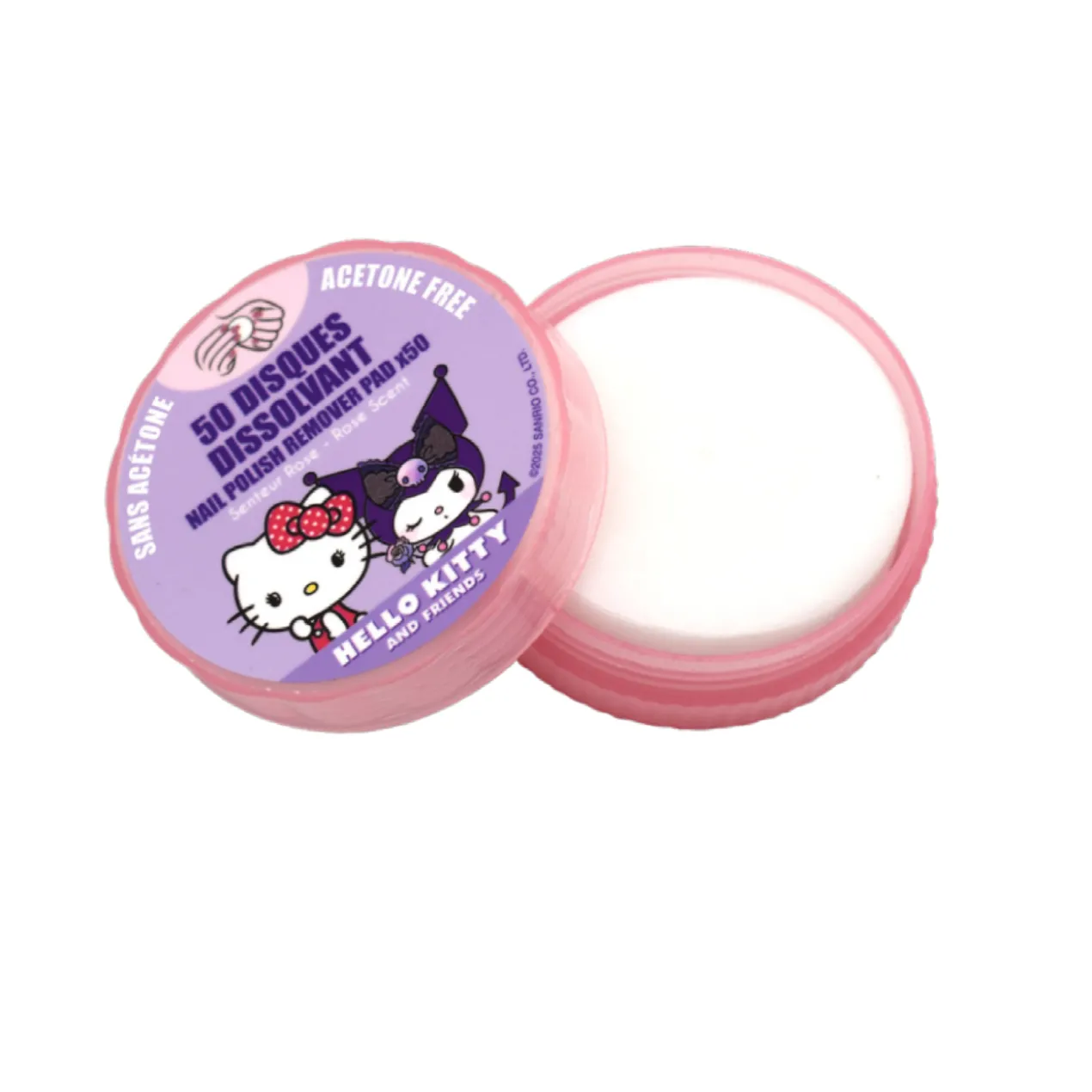 Hello Kitty and Friends Discos Removedores de Verniz