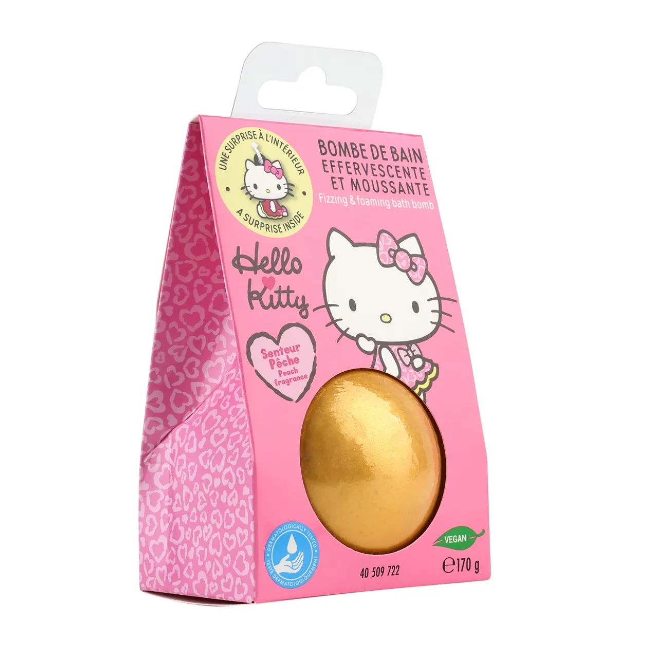 Hello Kitty Bomba de Banho Efervescente e Espumosa