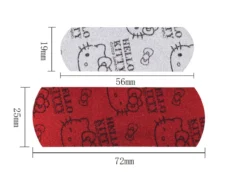 Hello Kitty Caixa de Pensos Brilhantes Infantil
