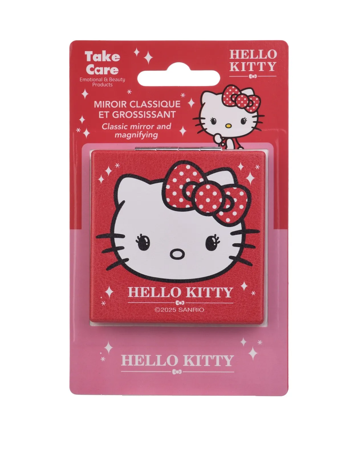 Hello Kitty Espelho Clássico + Espelho de Aumento