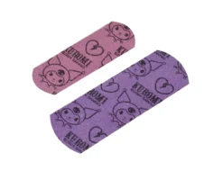 Hello Kitty Kuromi Caixa de Pensos Infantis Brilhantes