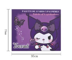 Hello Kitty Kuromi Paleta de Sombras de Olhos