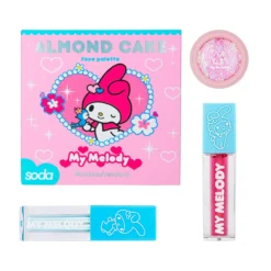 Hello Kitty My Melody Coffret de Maquilhagem Almond Cake