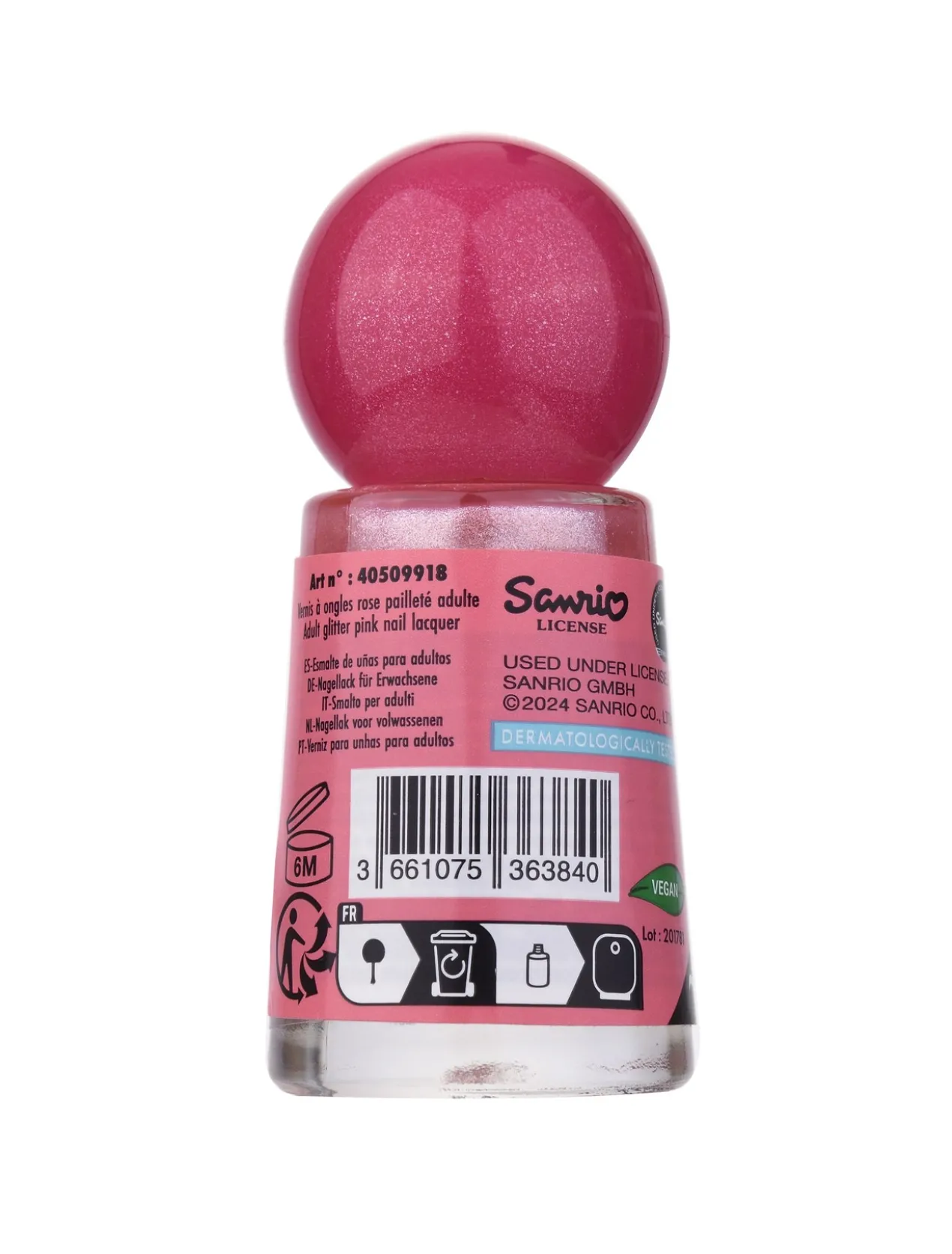 Hello Kitty Verniz de Unhas para Adultos