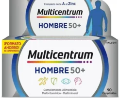 Homem 50+ Suplemento Alimentar Multivitamínico e Multimineral