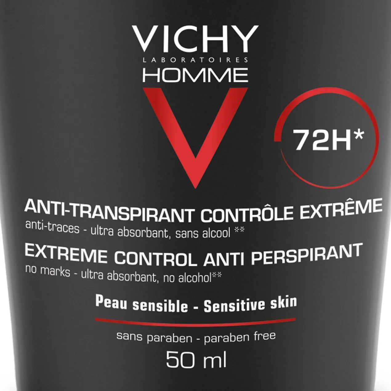 Homme Desodorizante Roll On Controlo Extremo