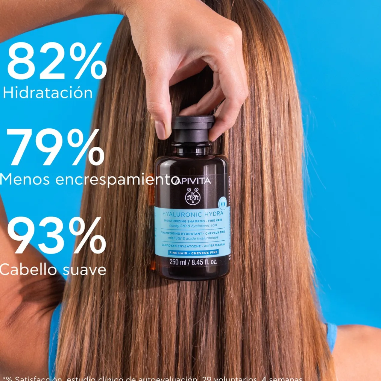 Hyaluronic Hydra Champô Hidratante para Cabelo Fino
