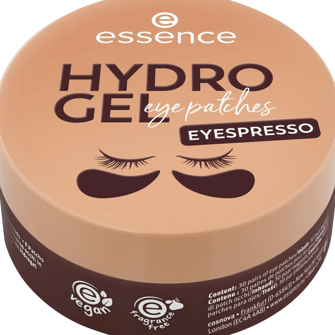Hydro Gel Eyespresso Patches para Olhos