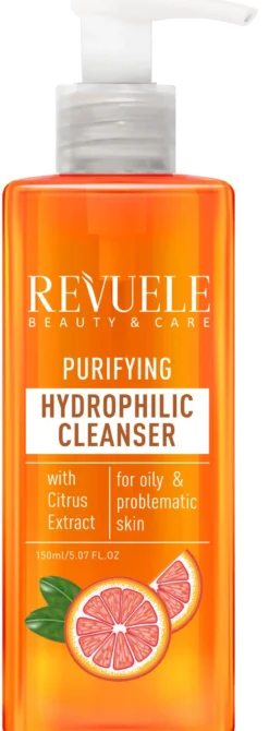Hydrophilic Limpador purificante com extrato de citrinos