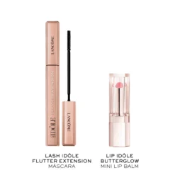 Idôle Set Lash Idôle Flutter Extension Mascara e Lip Idôle Butterglow