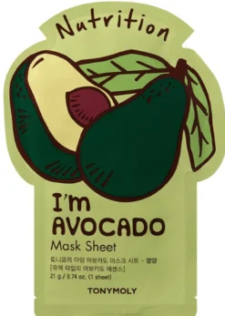 I'm Avocado Mask Sheet Nutrition Máscara Facial