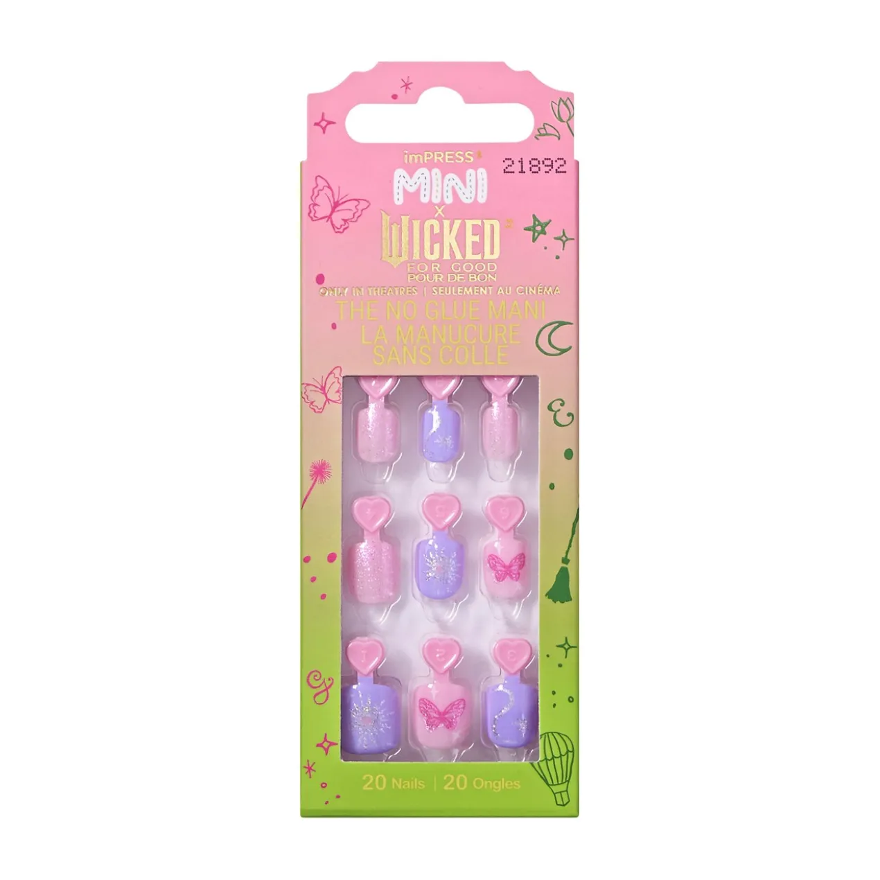 imPRESS Mini x Wicked For Good Good News! Conjunto de Manicura