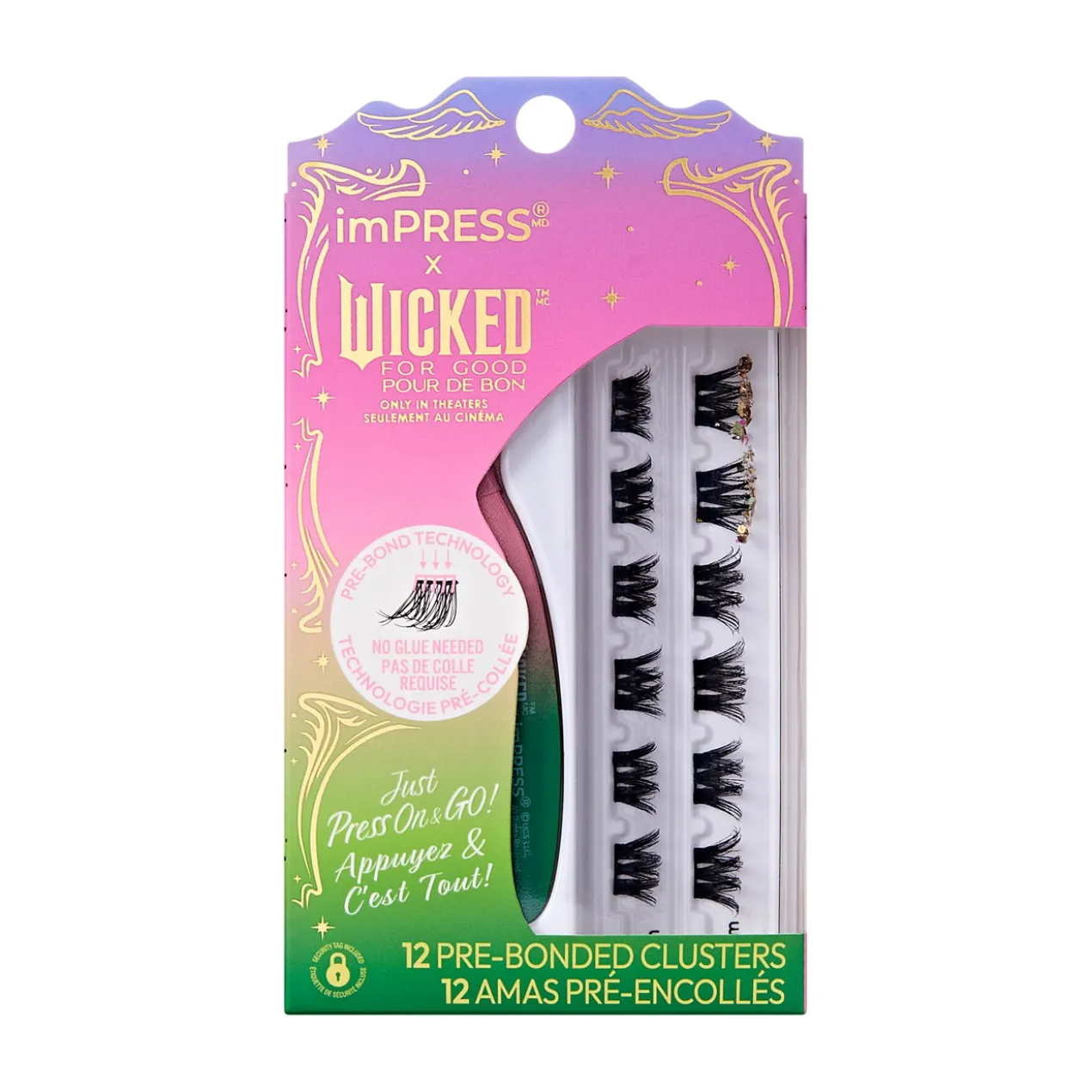 imPRESS x Wicked For Good Fly... Fly! Pestanas Postiças