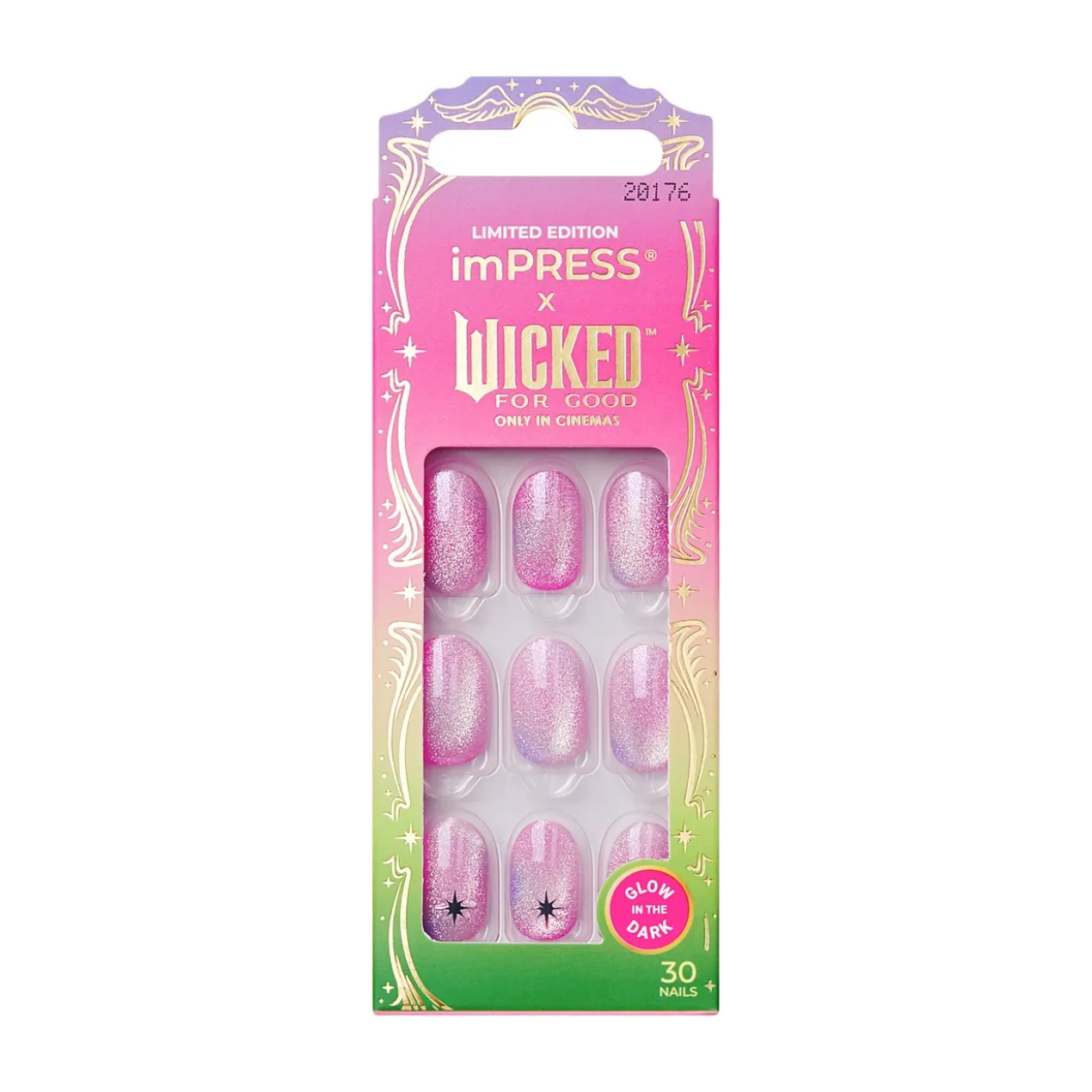imPRESS x Wicked For Good Shouldn't This Be Pinker? Unhas Postiças