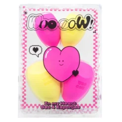 In My Heart Conjunto de 4 Esponjas de Maquilhagem