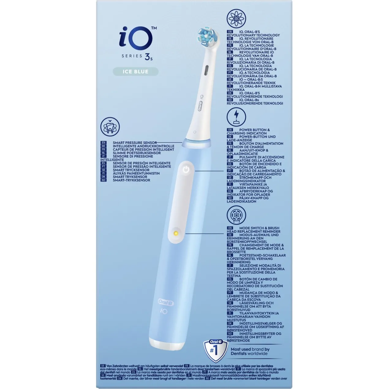 iO 3S Escova de Dentes Elétrica Azul