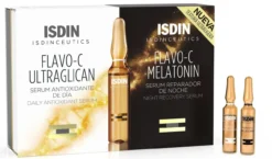 Isdinceutics Flavo-C Melatonin & Flavo-C Ultraglican Ampolas Day & Night