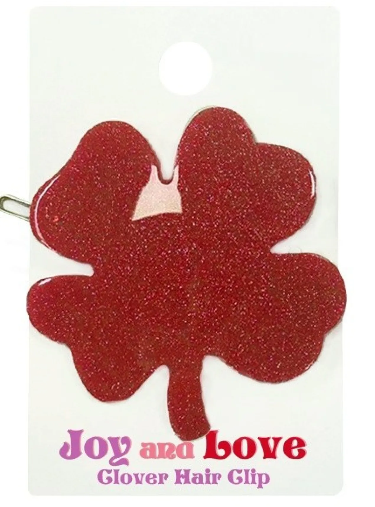 Joy & Love Clover Hair clips