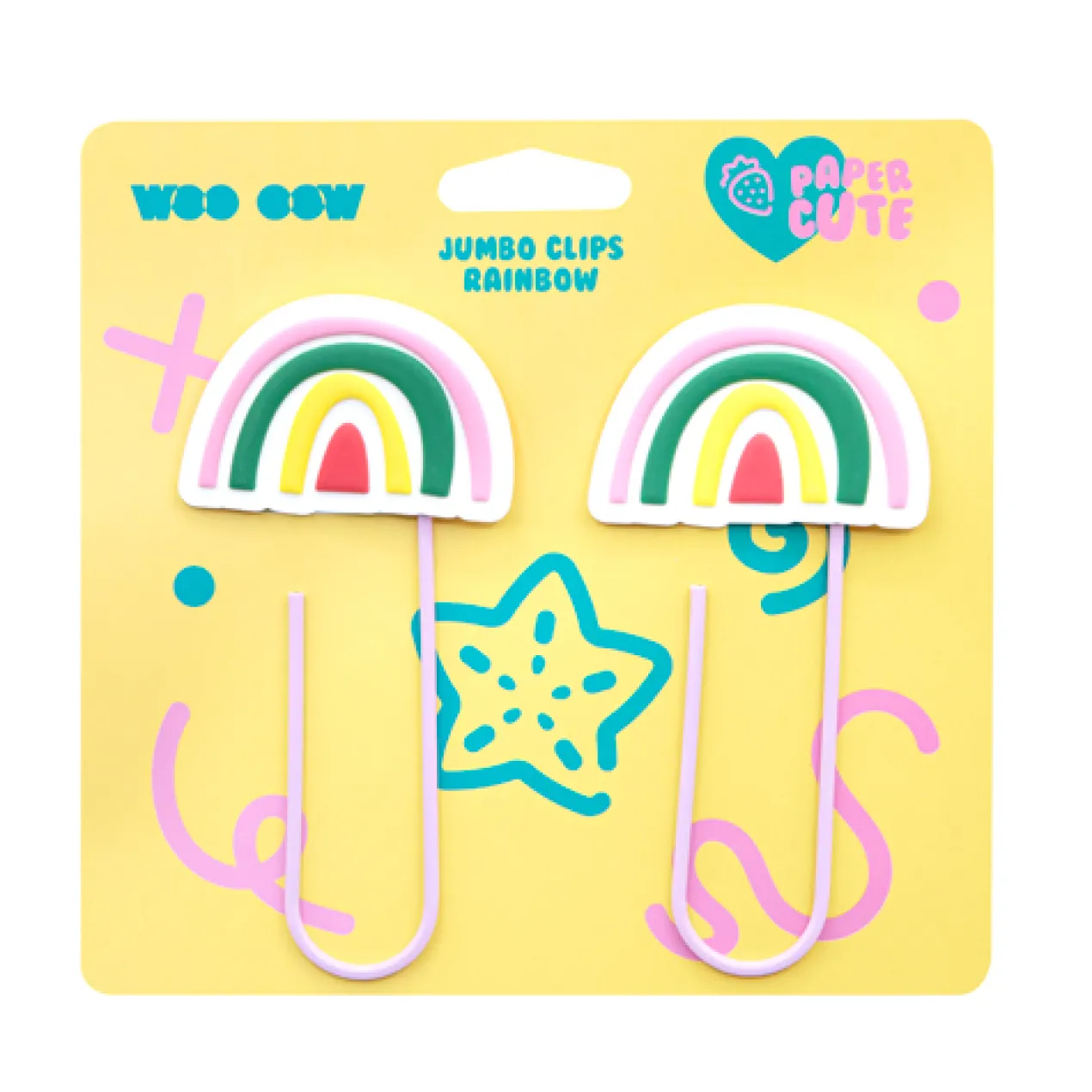 Jumbo Clip Marcador de Páginas Rainbow
