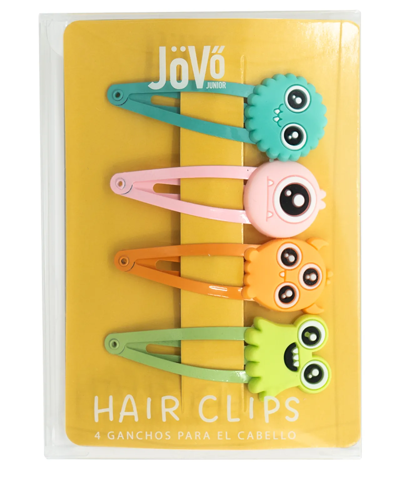 Junior Monsters Ganchos de Cabelo
