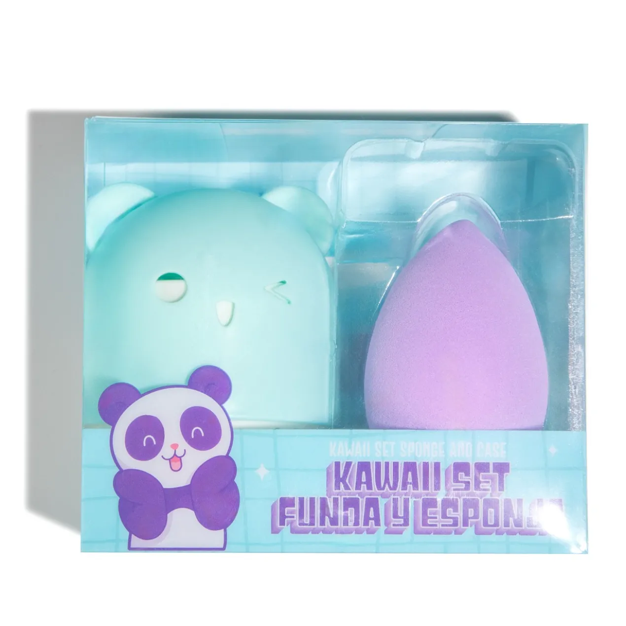 Kawaii Set Bolsa com Esponja
