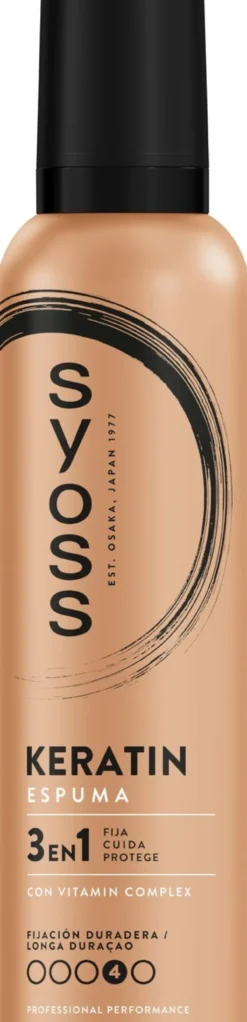 Keratin Espuma Fixadora 48 h Spray