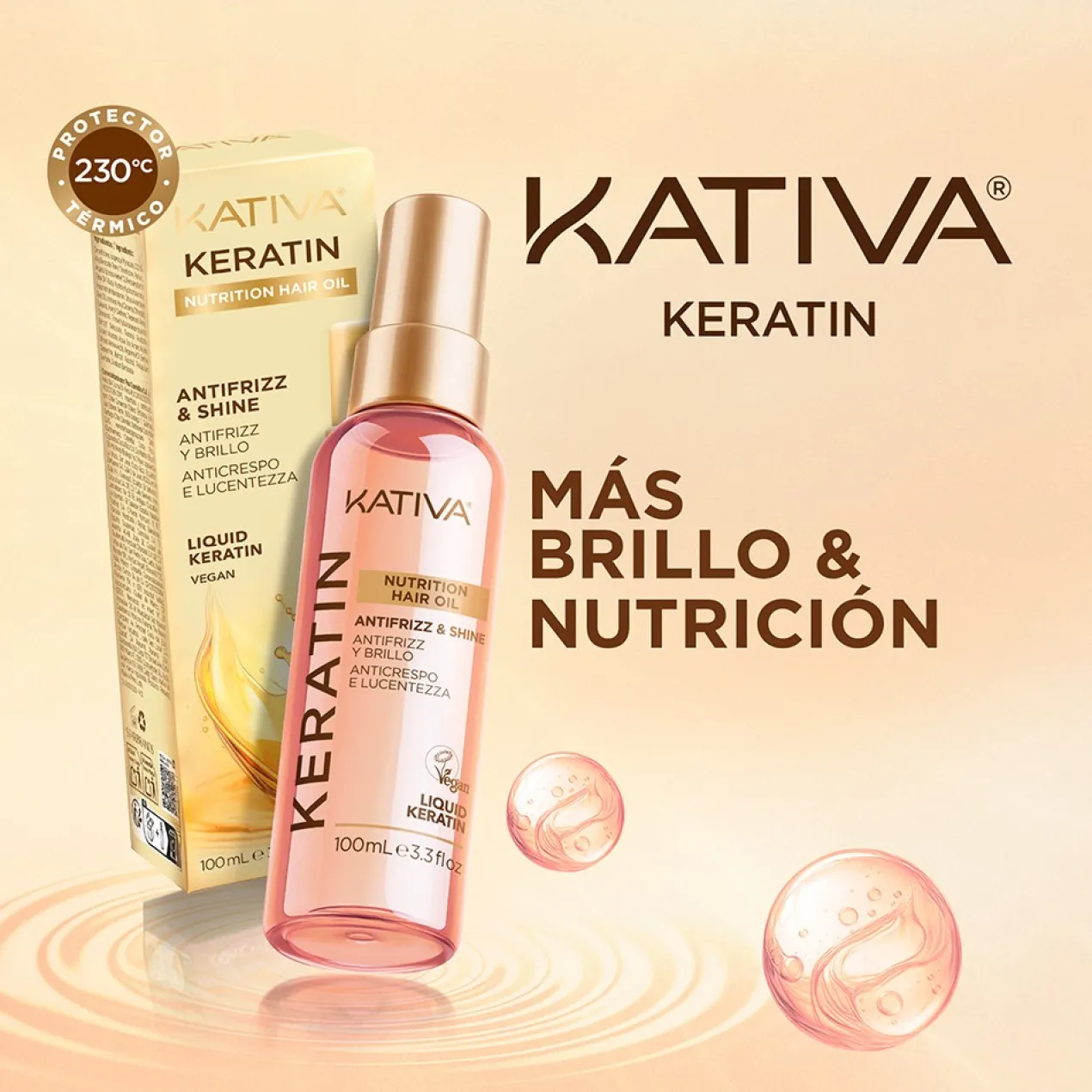 Keratin Óleo Capilar Antifrizz & Shine