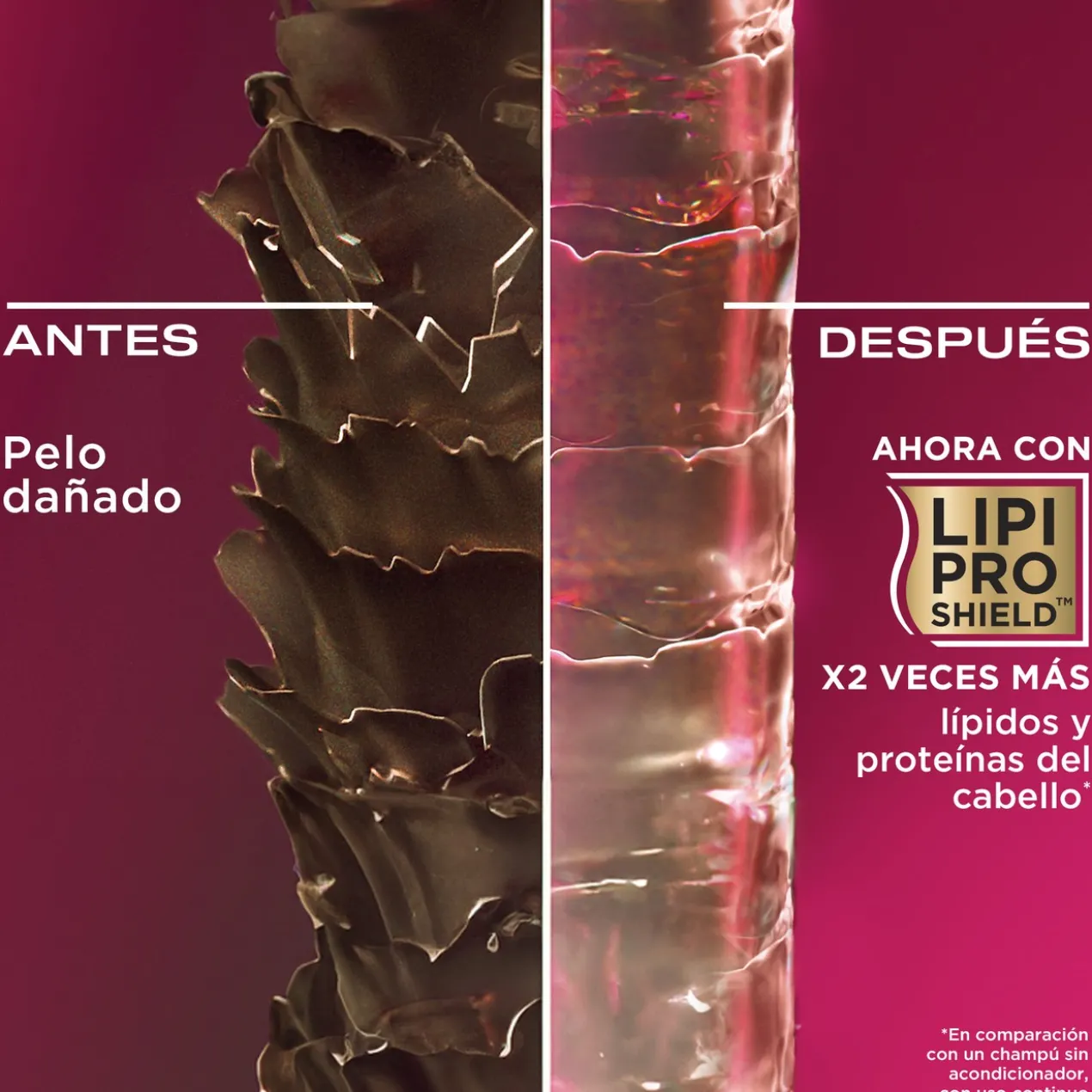 Keratin Oil Champô Força & Brilho