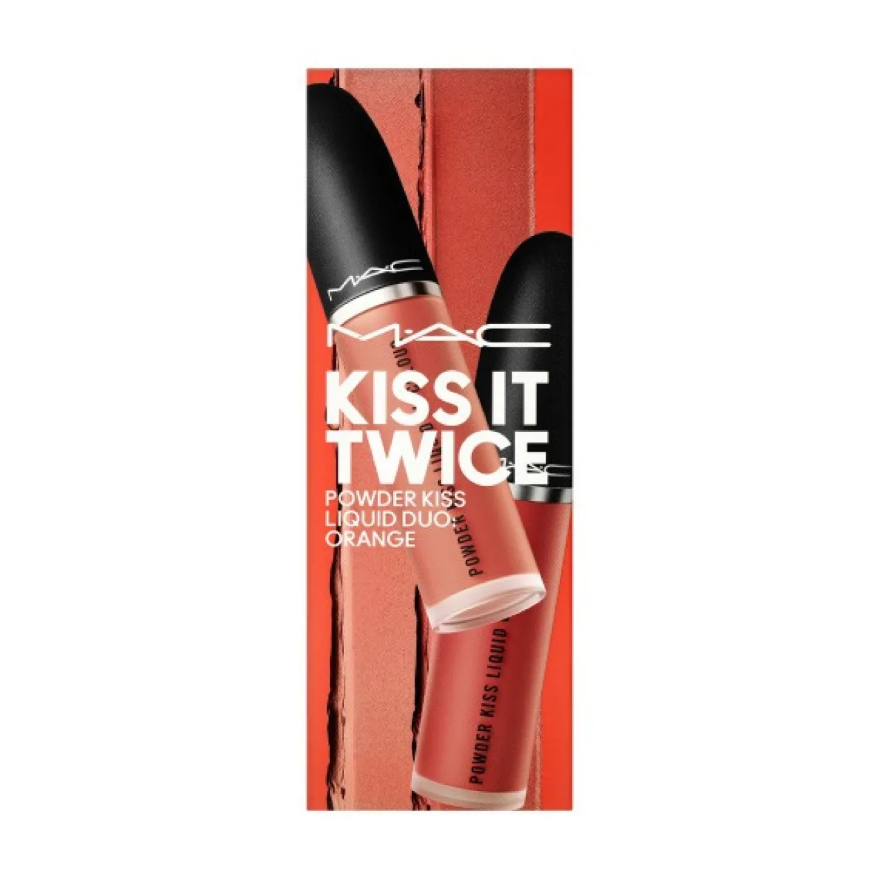 Kiss It Twice Powder Kiss Duo Estojo de Batons (982 Marrakesh-mere e 998 Sorry not Sorry)