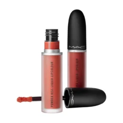 Kiss It Twice Powder Liquid Duo Estojo Batons Alaranjados (988 Little Tale e 984 Billion Smile)