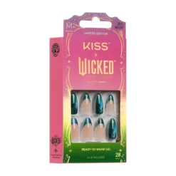 Kiss x Wicked For Good Dreams Take Flight Conjunto de Unhas Postiças