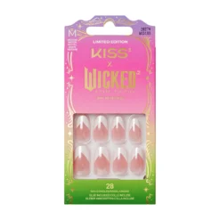 Kiss x Wicked For Good Good News Glinda Conjunto de Unhas Postiças
