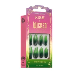 Kiss x Wicked For Good I Feel Wicked Conjunto de Unhas Postiças