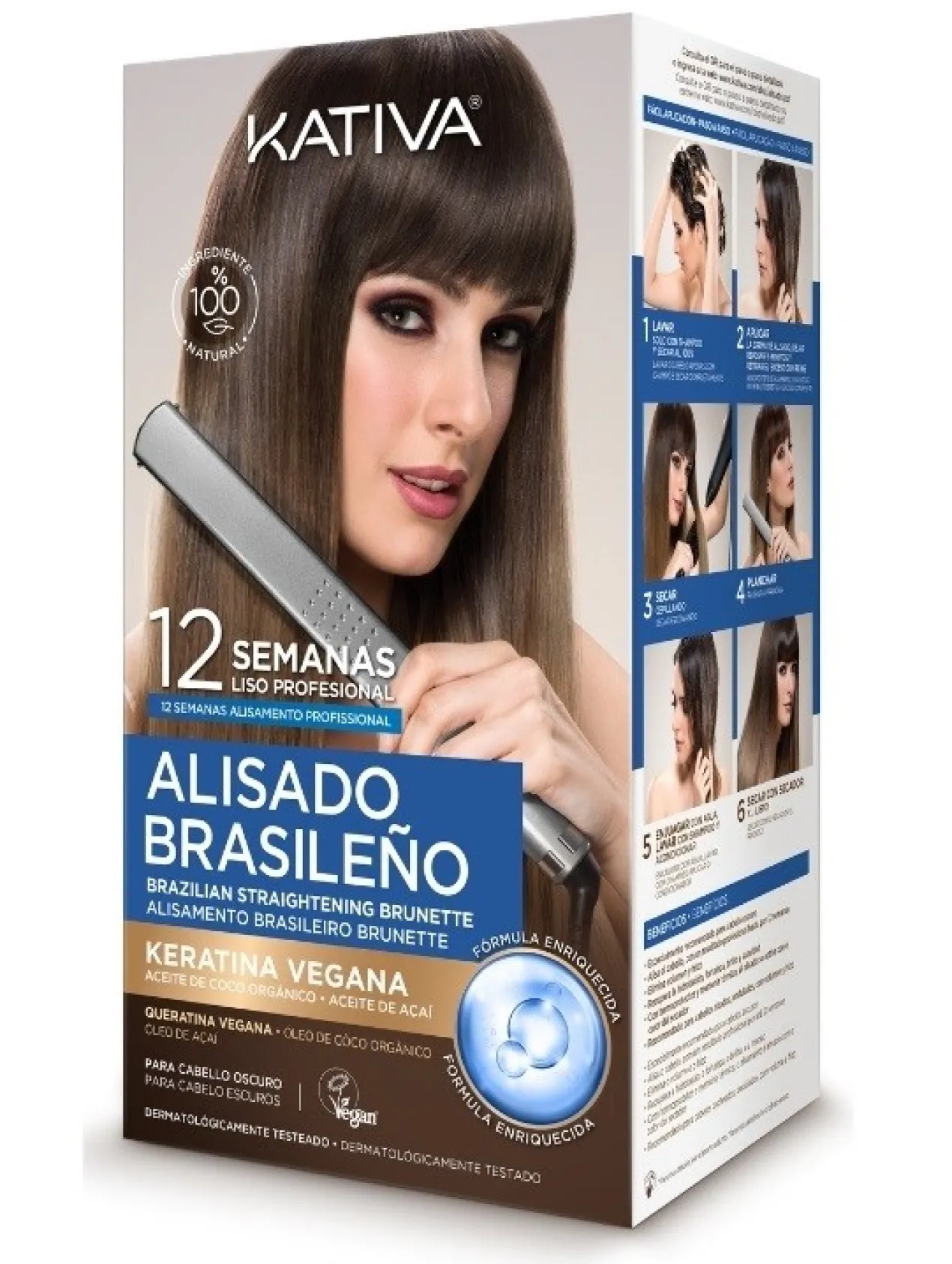 Kit Alisamento Brasileiro Brunette
