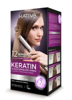 Kit de Alisamento Brasileiro com Dupla Queratina Vegan Xpress