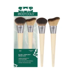 Kit de Pincéis Blush & Iluminador