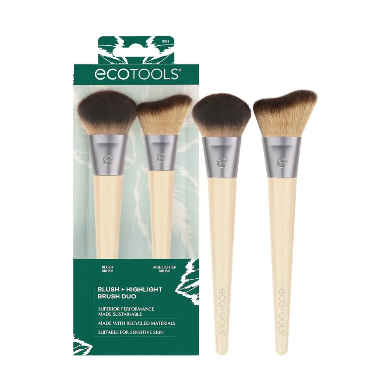Kit de Pincéis Blush & Iluminador