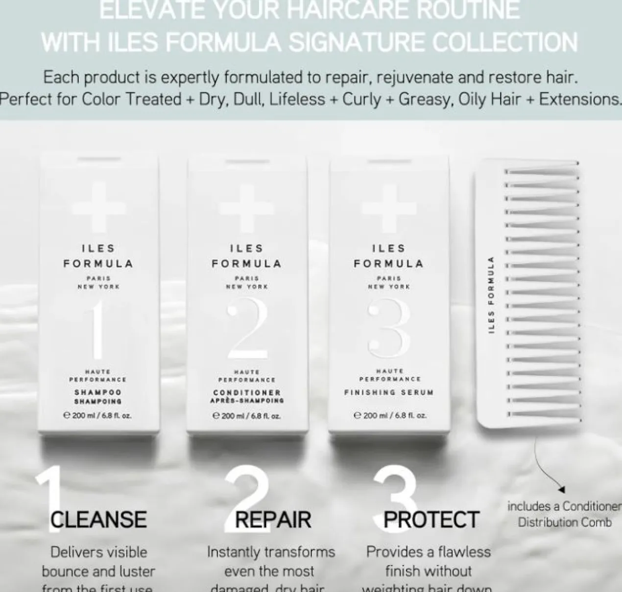 Kit Signature Collection Box Cuidado Capilar 3 Passos