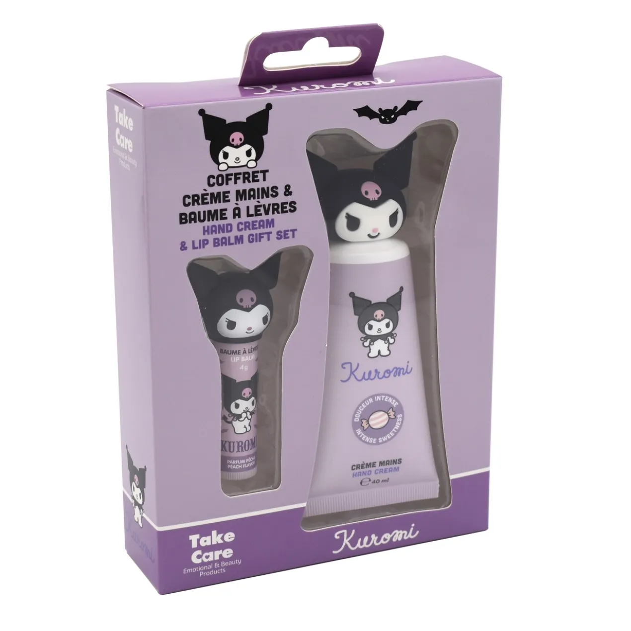 Kuromi Creme de Mãos + Bálsamo Labial
