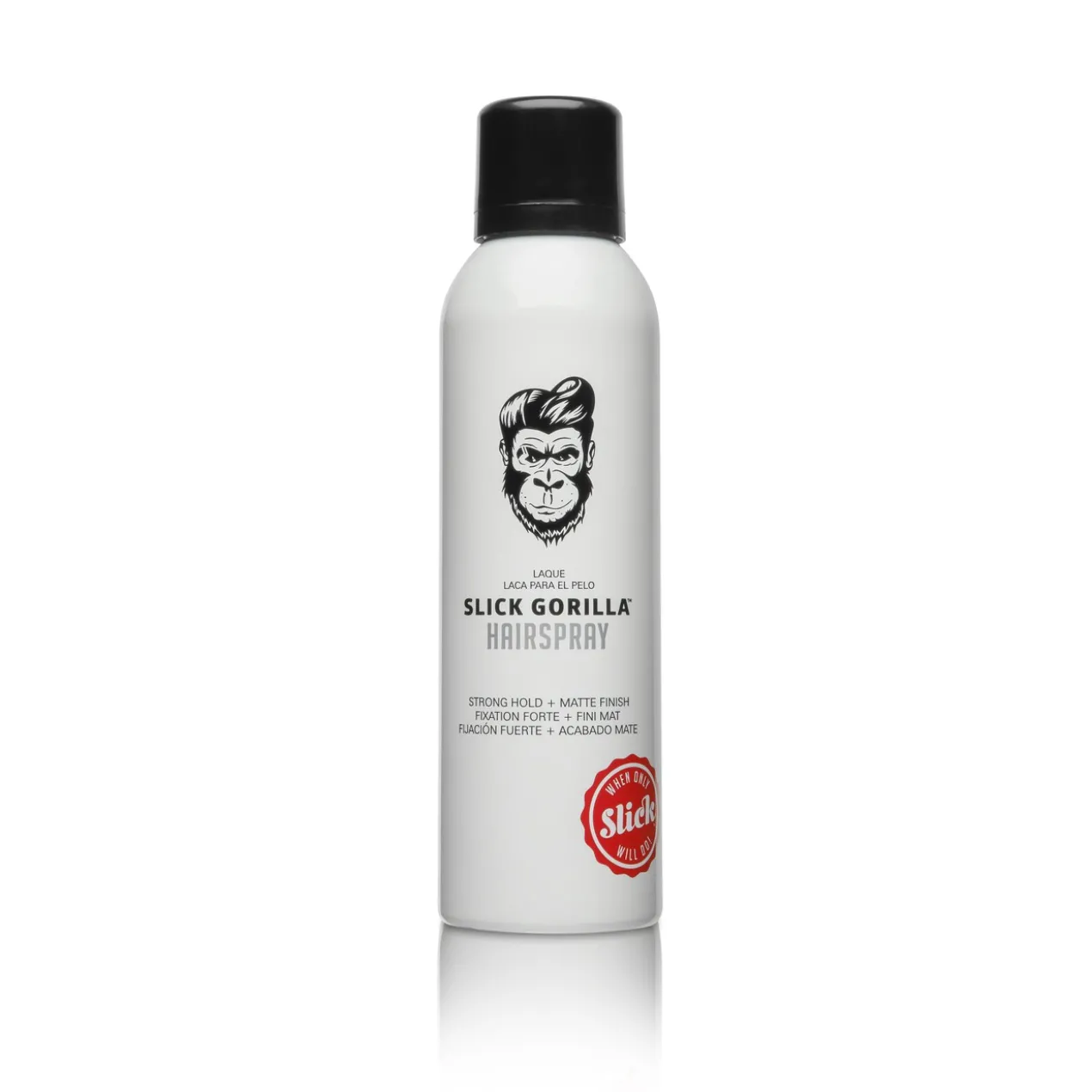 Laca para cabelo de fixação forte + acabamento mate