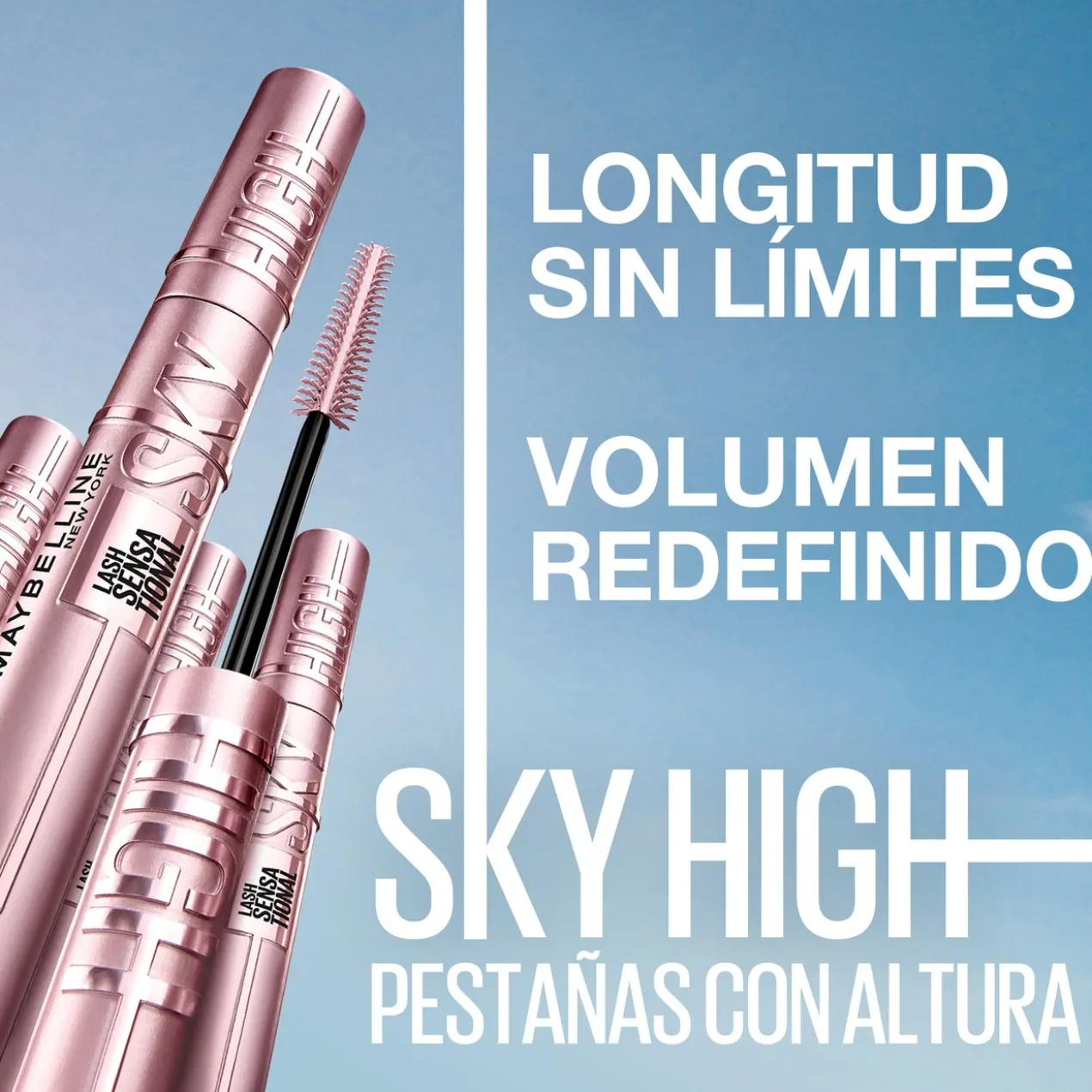 Lash Sensational® Sky High Máscara de Pestanas Waterproof
